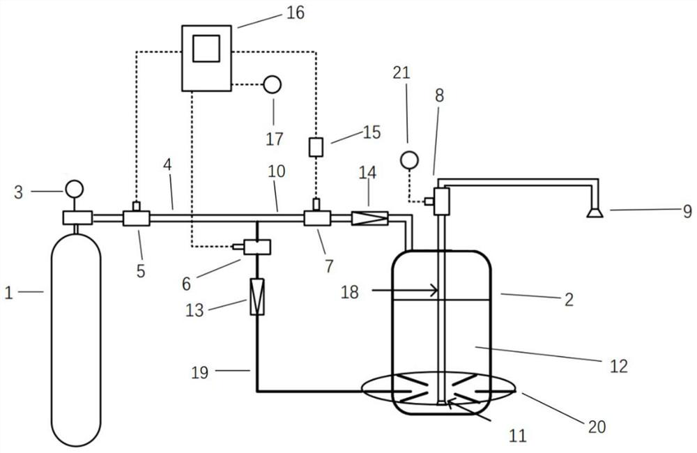 External pressure storage pipe network type superfine dry powder fire extinguishing device and using method thereof