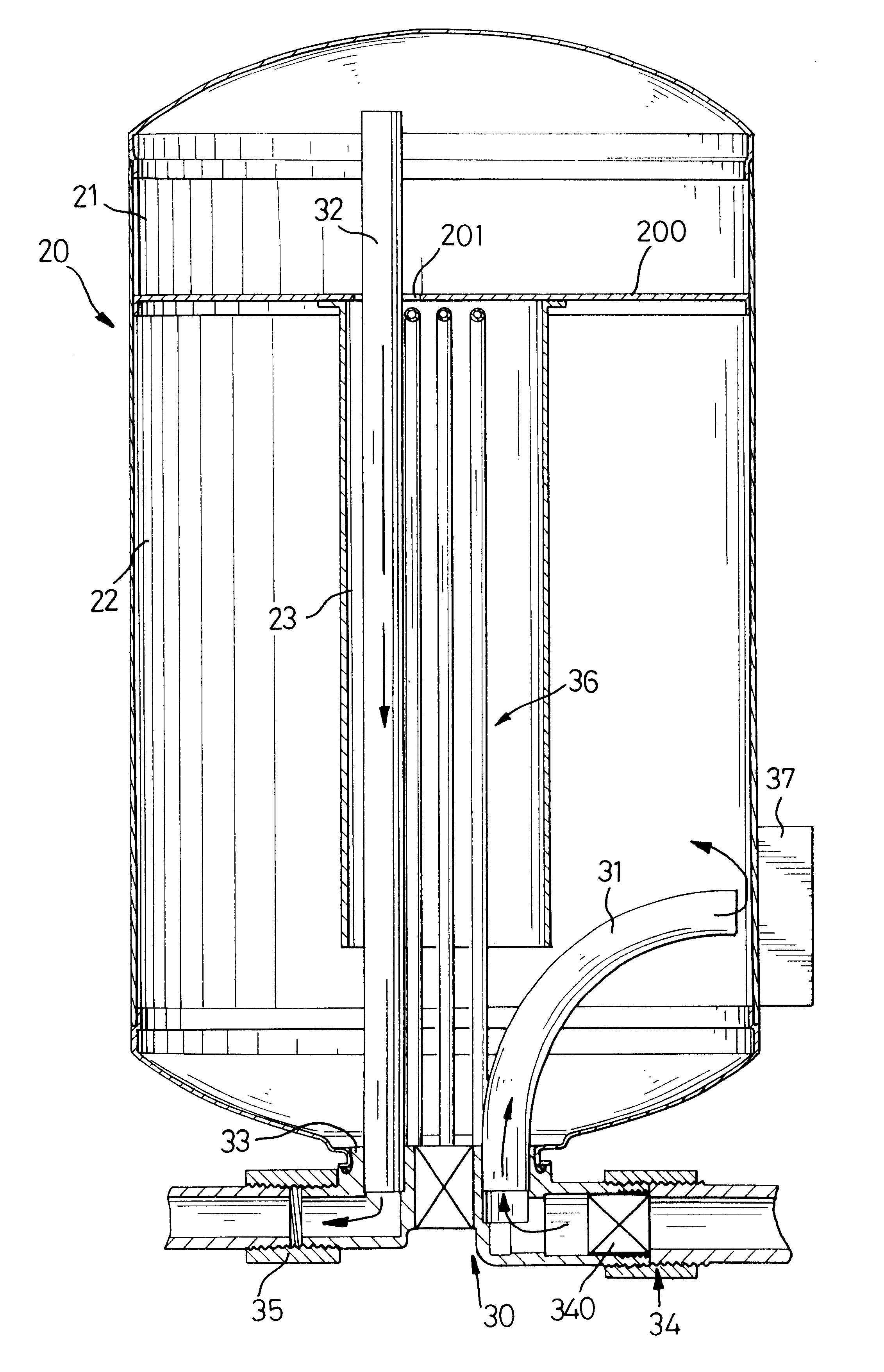 Electric water heater