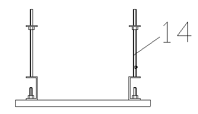 Replacing method for high-speed wire finishing mill roller box bearings