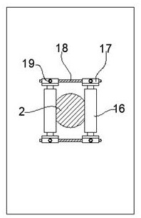 Traction device for plastic pipe production