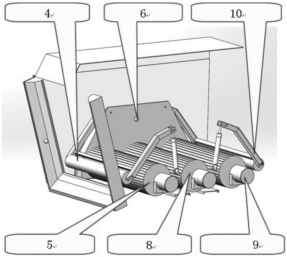 Hydraulic winder for large-caliber soft pipeline