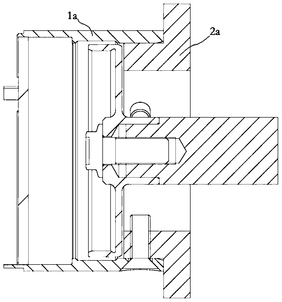 Encoder mounting structure and motor