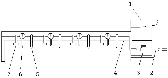 Carbon roaster preheating area volatile component monitoring and temperature controlling device and method