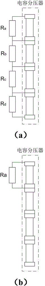 Equivalent leakage current error influence test device and test method thereof