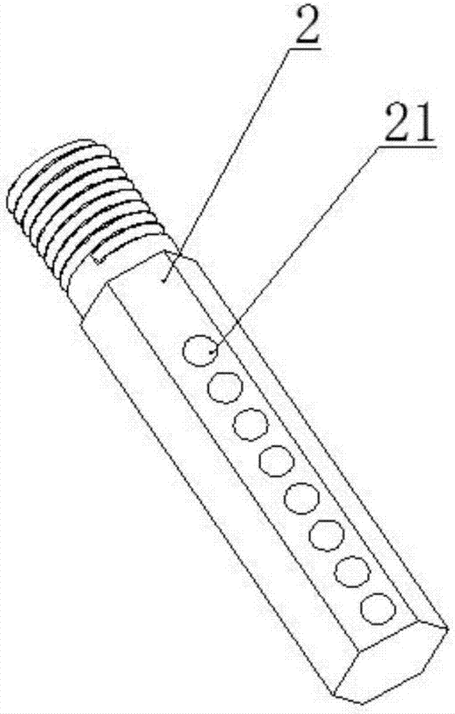 Quickly adjustable V-shaped pipeline bracket