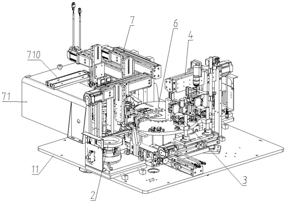 Common mode inductor assembling machine and method