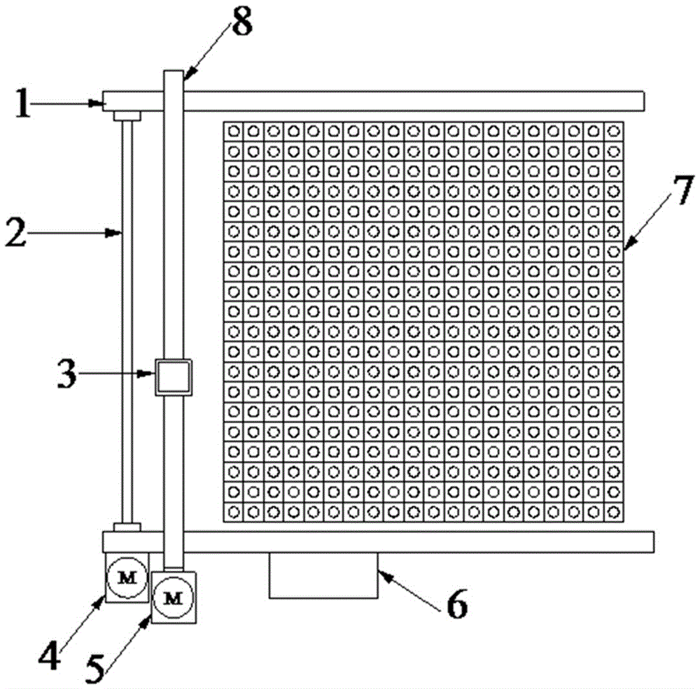 Method and device for accurate measurement of large-range displacement and application