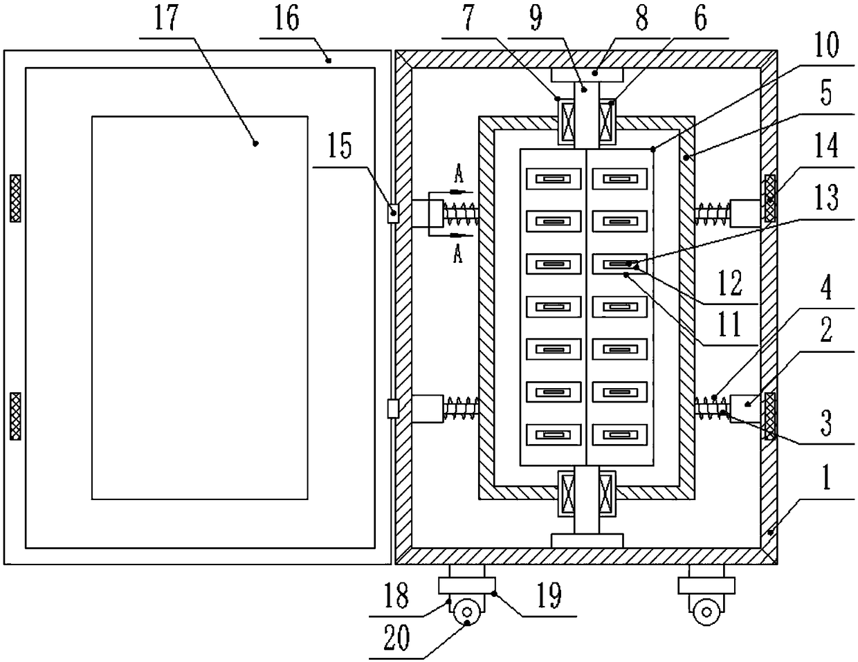 Sample storage device for clinical lab