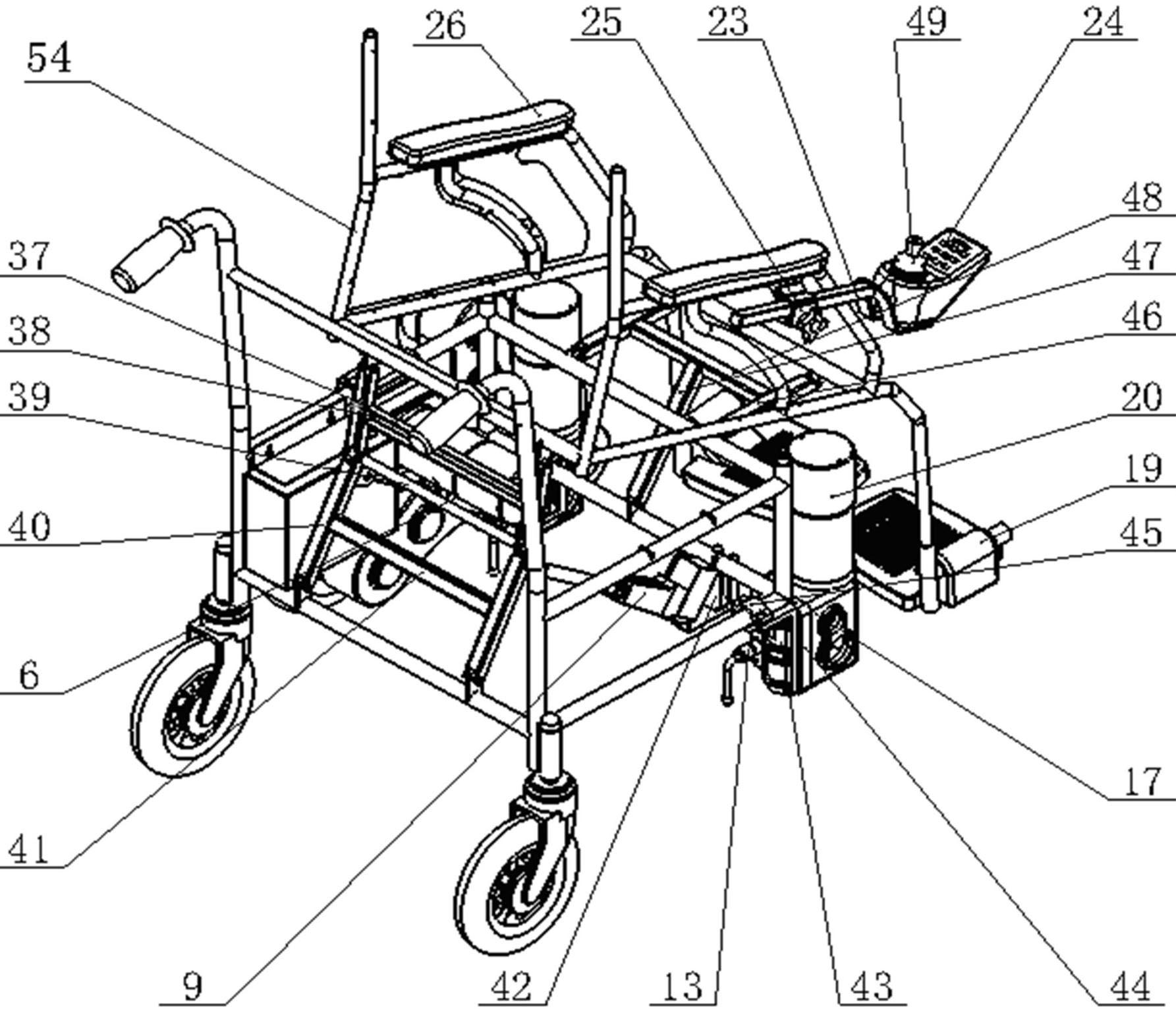 Stair climbing wheel chair