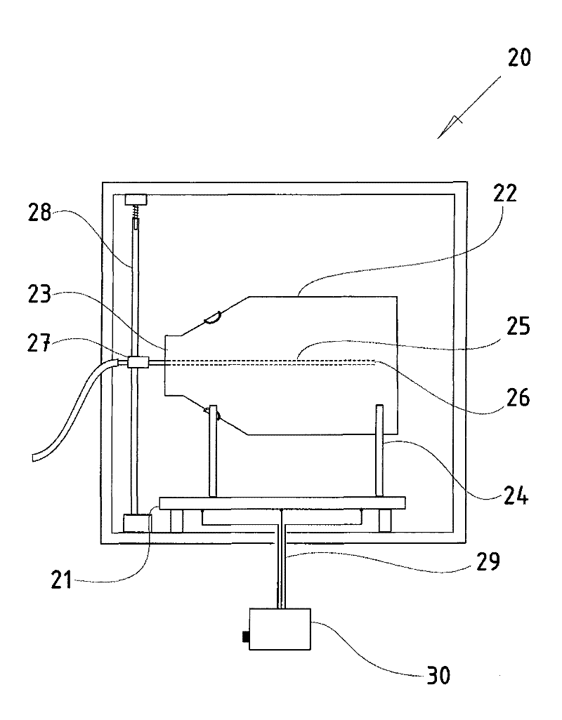 Method and device for plasma-assisted chemical vapour deposition on the inner wall of a hollow body