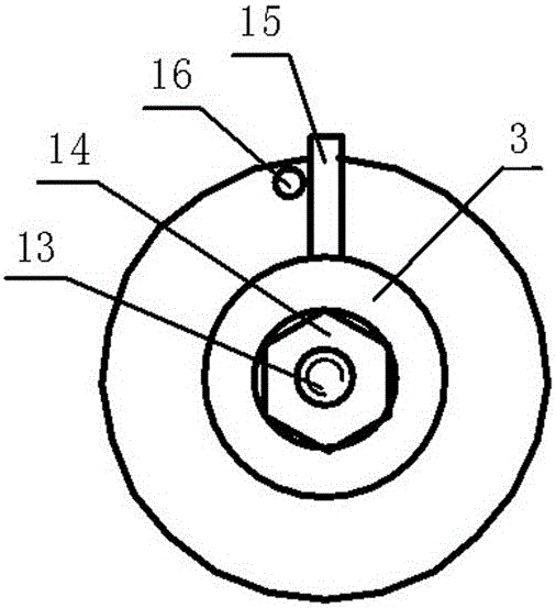 Novel pressurization type powdery accelerator adding device