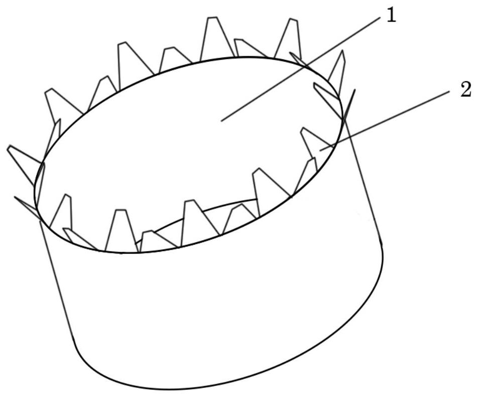 Multi-stage ladder tooth type mixer for integrated afterburner