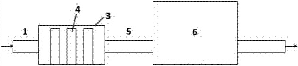 Device for removing fine particles by combining acoustic agglomeration technology with turbulence coalescence technology and method thereof