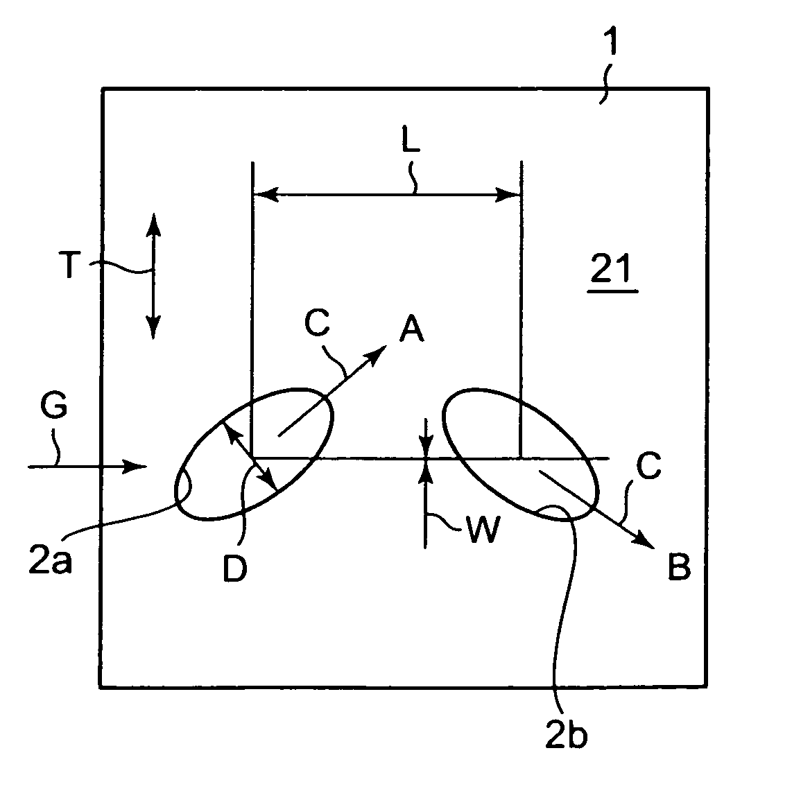 Double jet film cooling structure