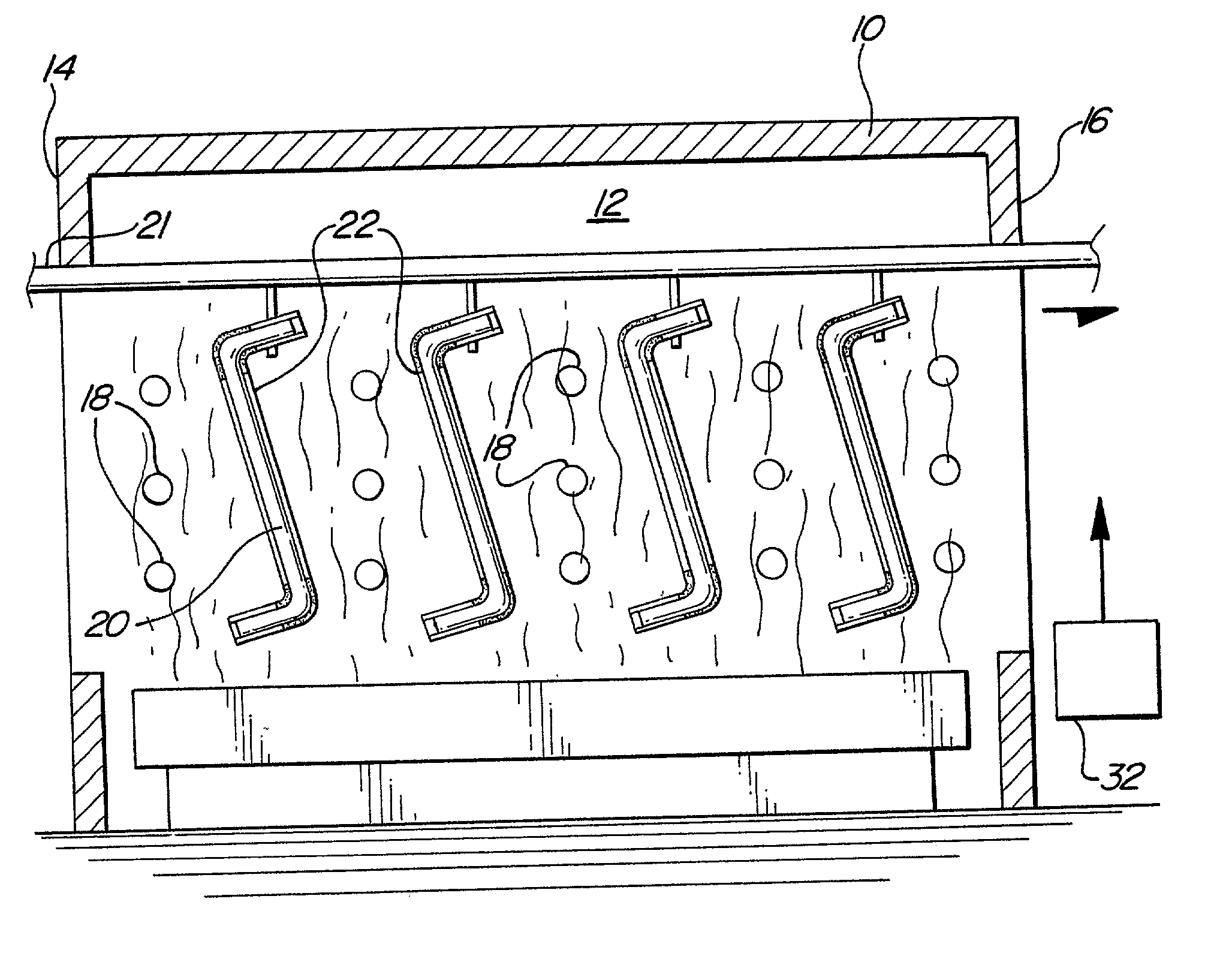 Apparatus for thermosetting thermoplastic tubes