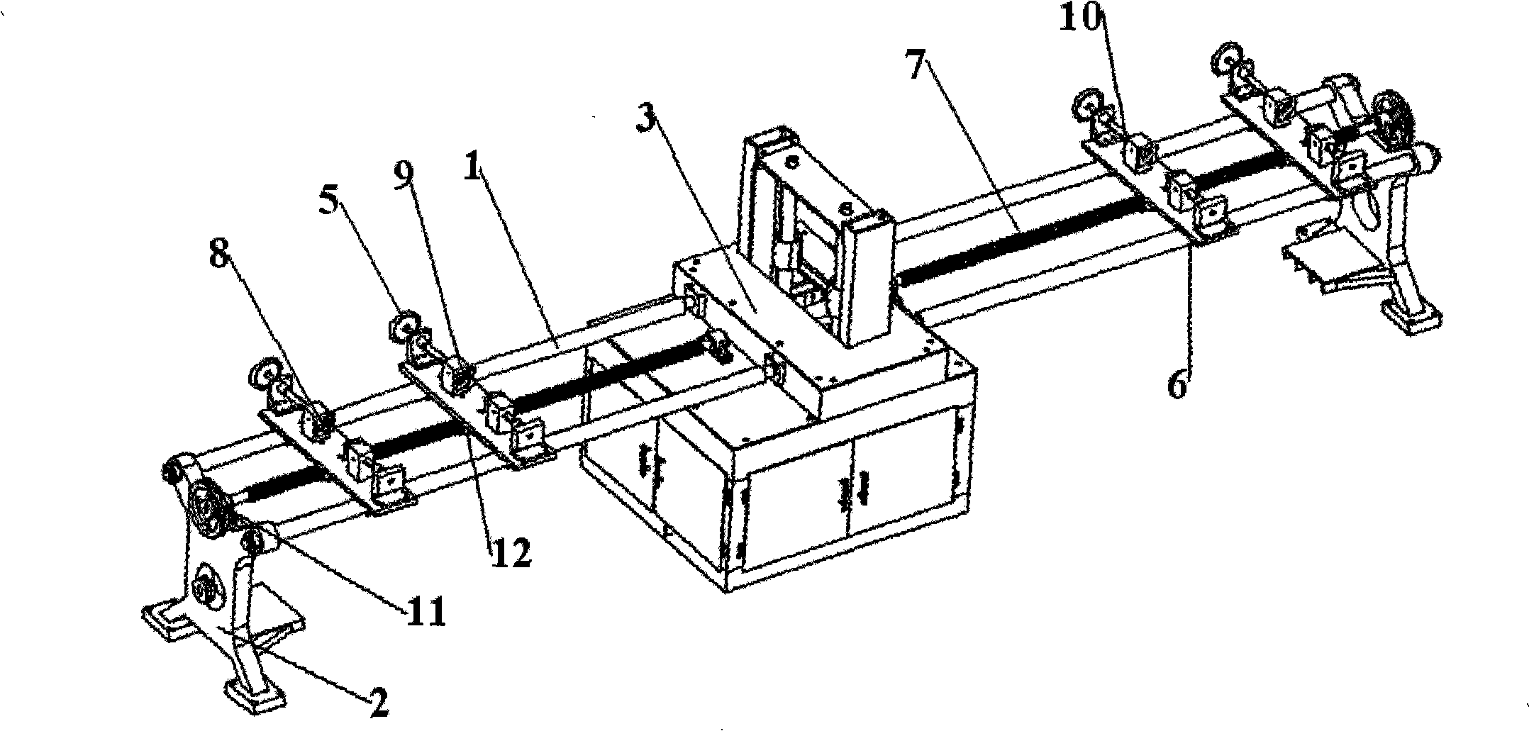 Sawmill grip feed mechanism