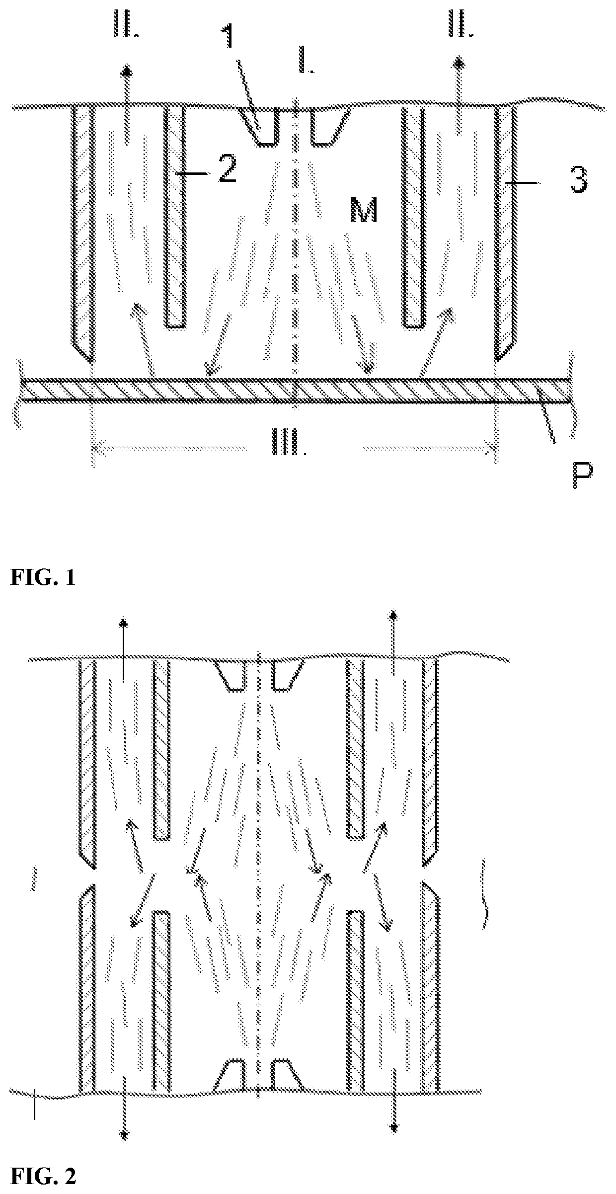 Method of production of steel sheet semi-finished products by press hardening with locally-modified structure in spots for welding