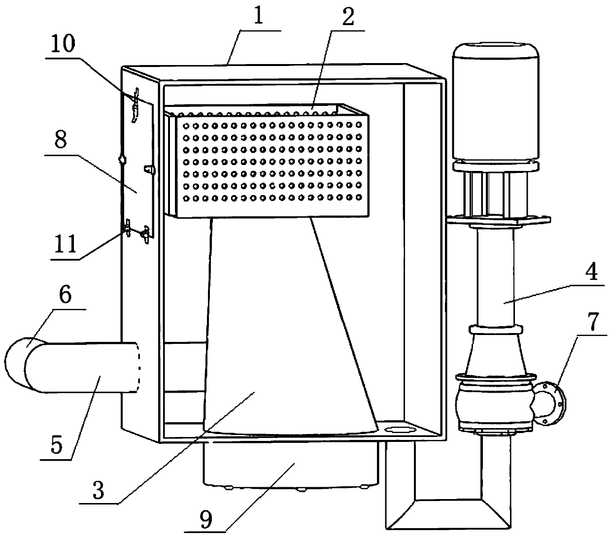 River channel dredging, screening and mud-cleaning method and equipment