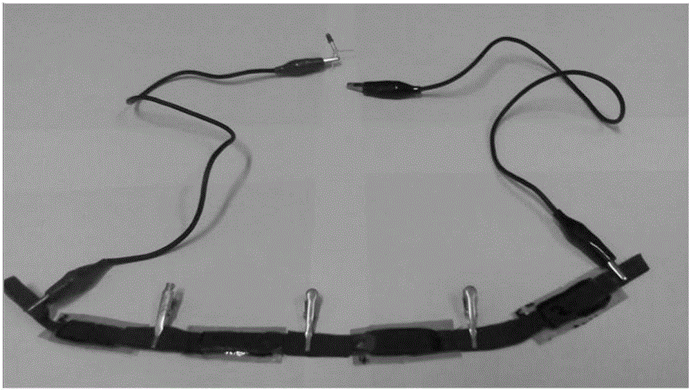 Flexible super capacitor and preparation method thereof