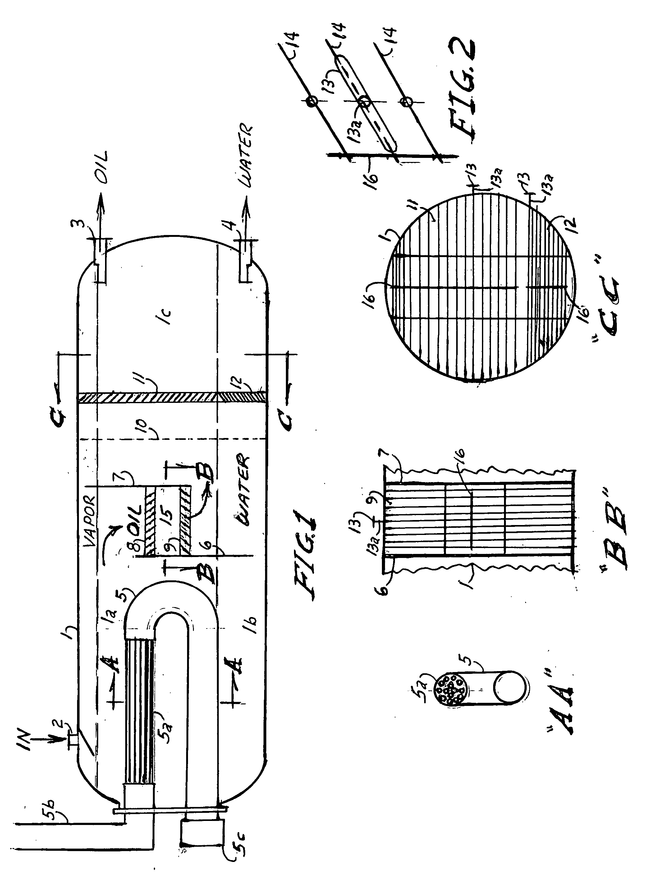 Energy efficient compact oil and water separator