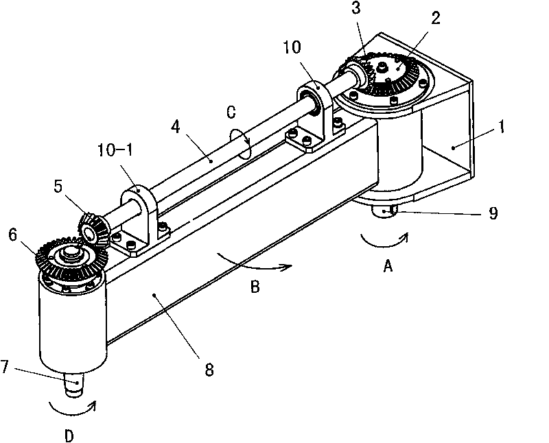 Wrist transmission mechanism of stacking robots