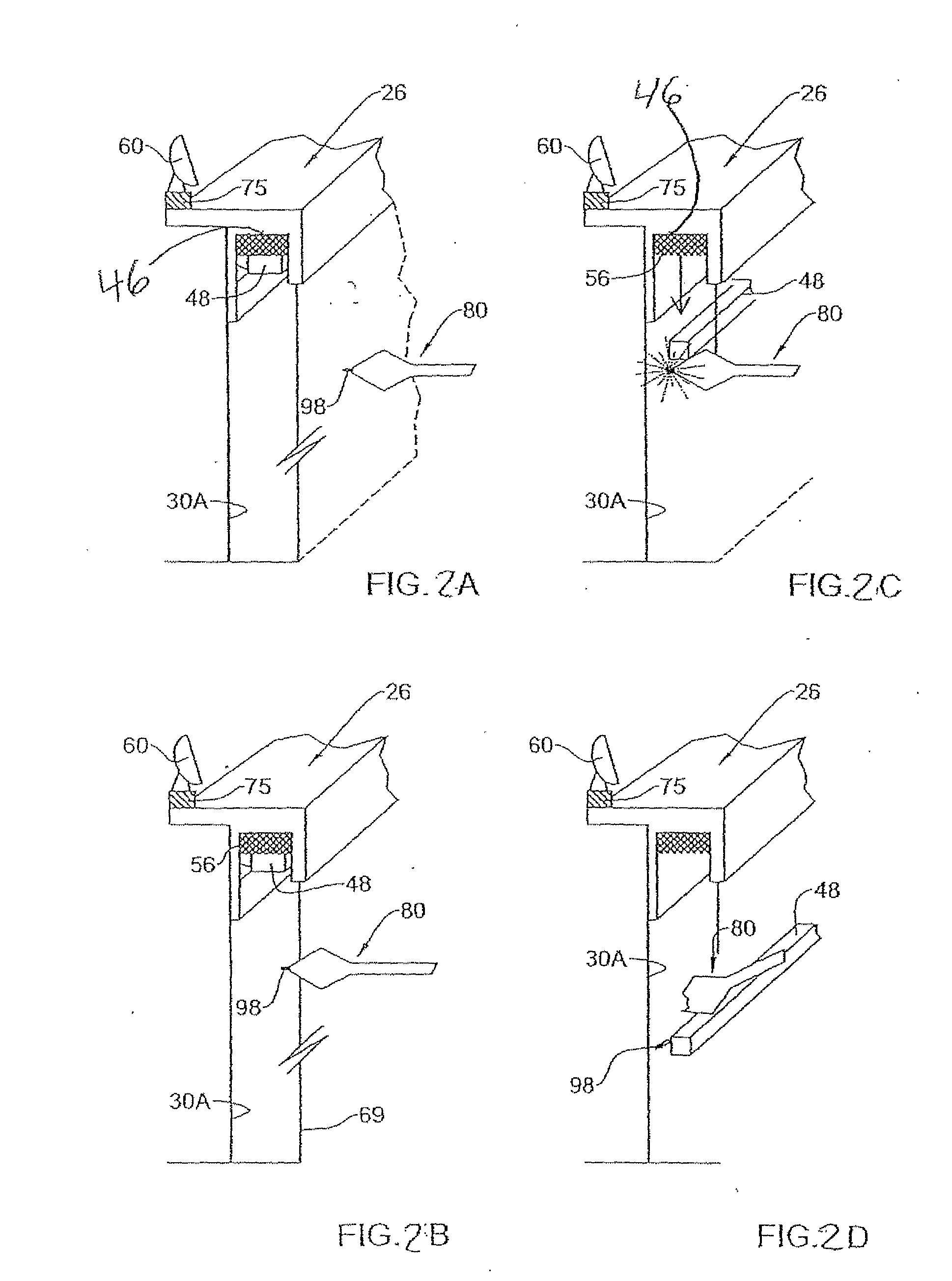 Impact explosion prevention of disabled rockets