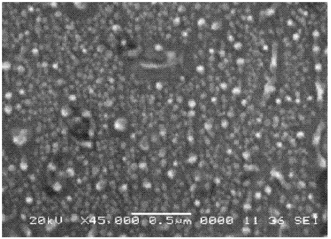 Method for preparing nanometer molybdenum disulfide by aid of microemulsion system