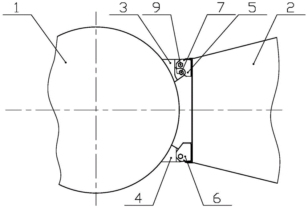 An accurate positioning hook structure