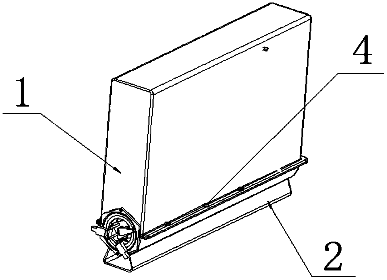 Oil heater assembly of separated oil circuit and electric heater