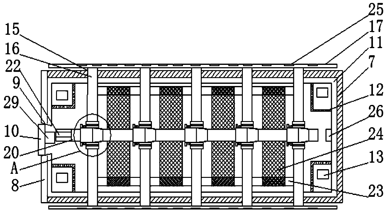 A kind of thermal insulation sintered hollow brick with reinforcing ribs