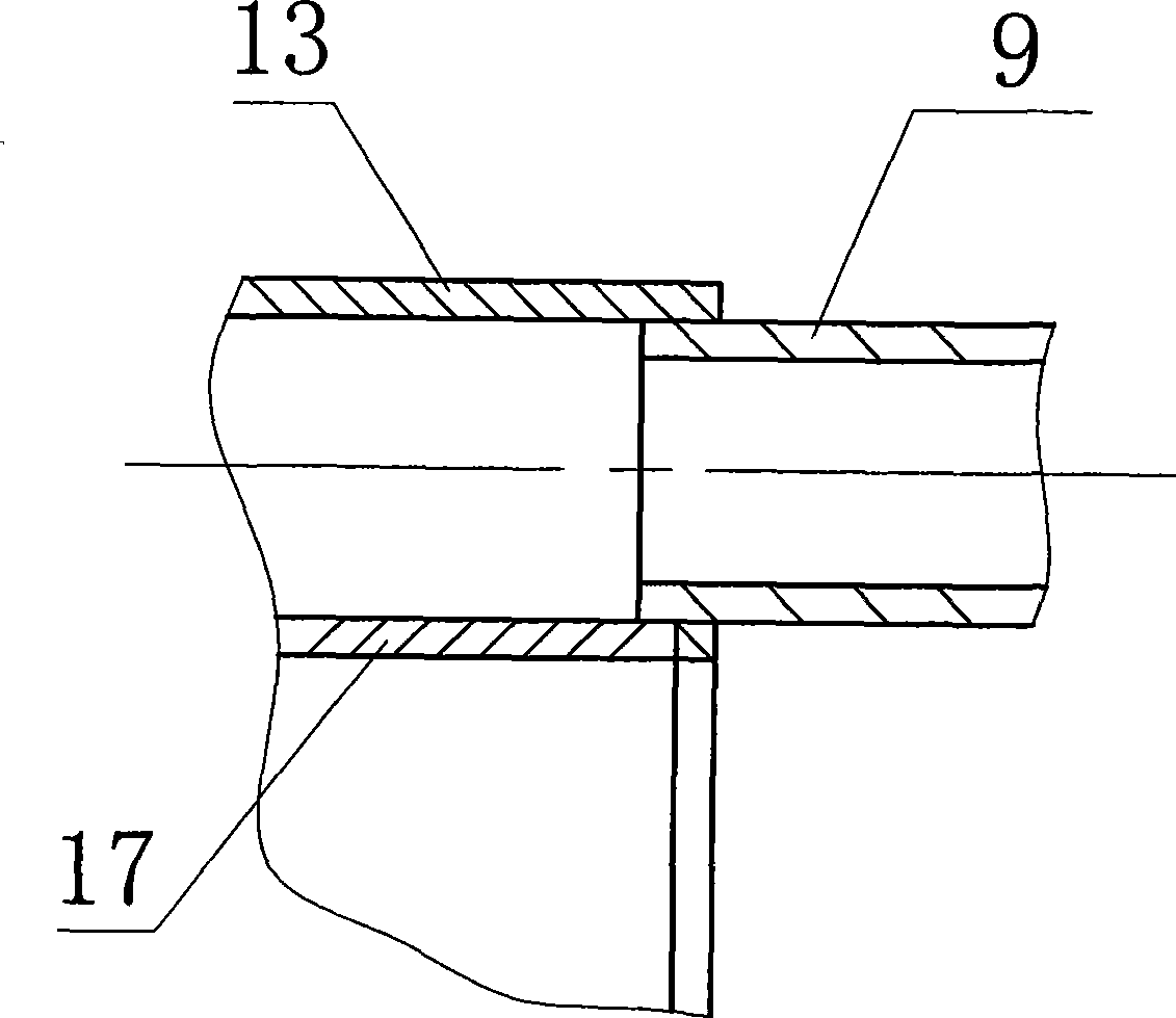 Heat exchanger for double water cavity fuel oil heater