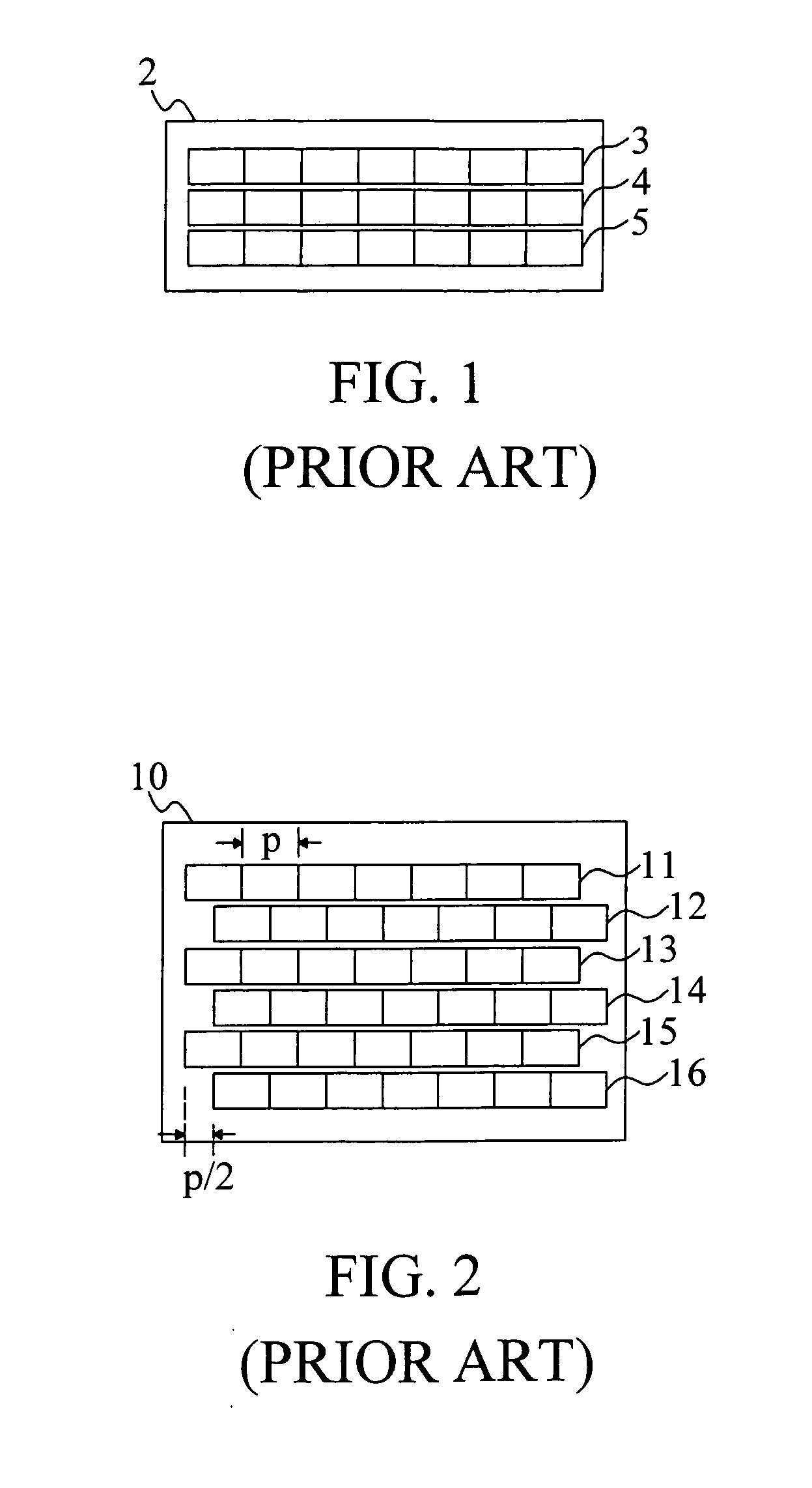 Structures and methods thereof for scanner with two CCD arrays