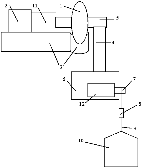 Aerial food delivery robot and food delivery method thereof