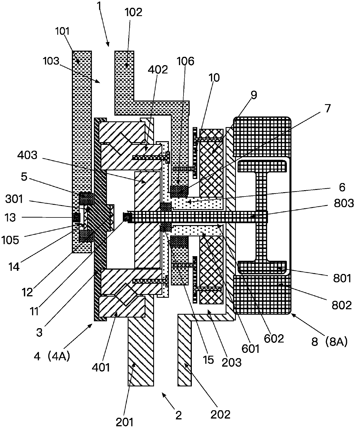 Power joint device and lower limb power-assisted equipment