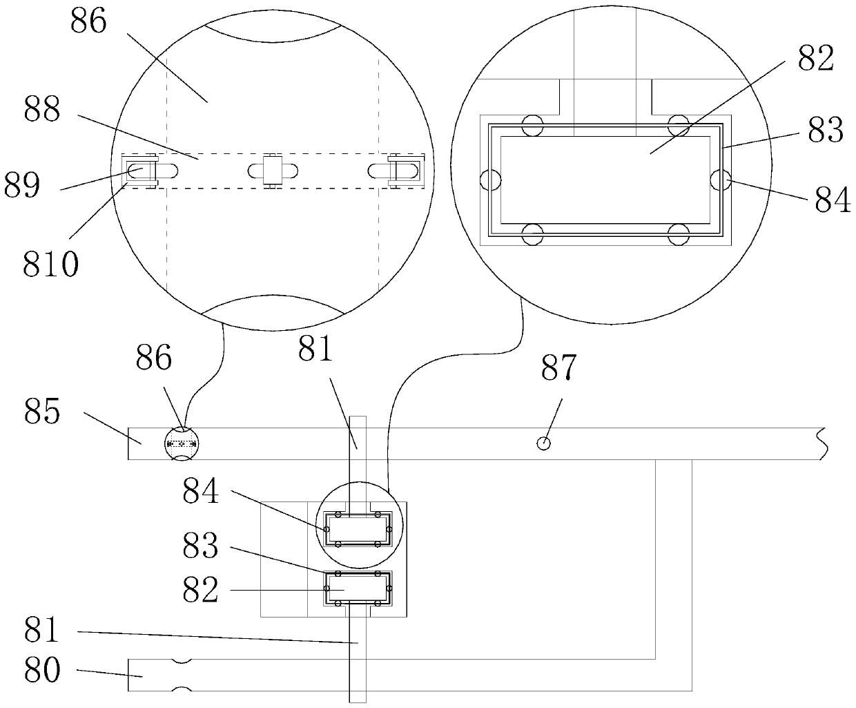 Aeration device for aquaculture pond