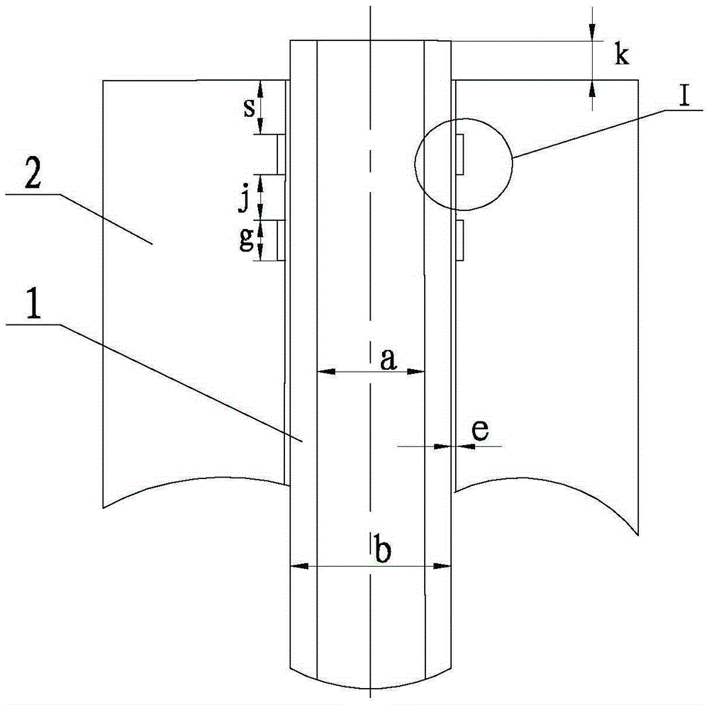 Method for friction-deformation-diffusion welding of circular-groove-assisted reinforcing tube plate