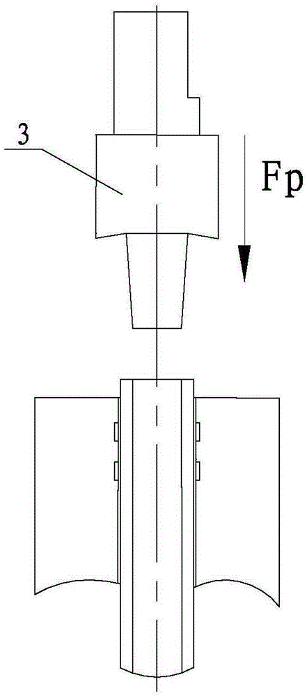 Method for friction-deformation-diffusion welding of circular-groove-assisted reinforcing tube plate