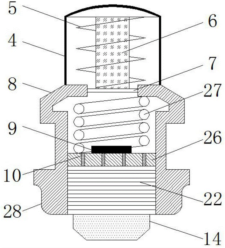 Magnetic control valve used for industrial production and having mixing function