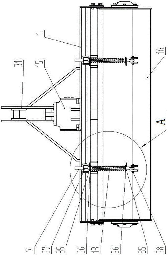 High-speed and high-efficiency paddy field harrow