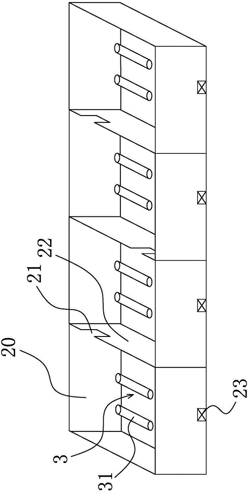 High pressure water mica crushing device