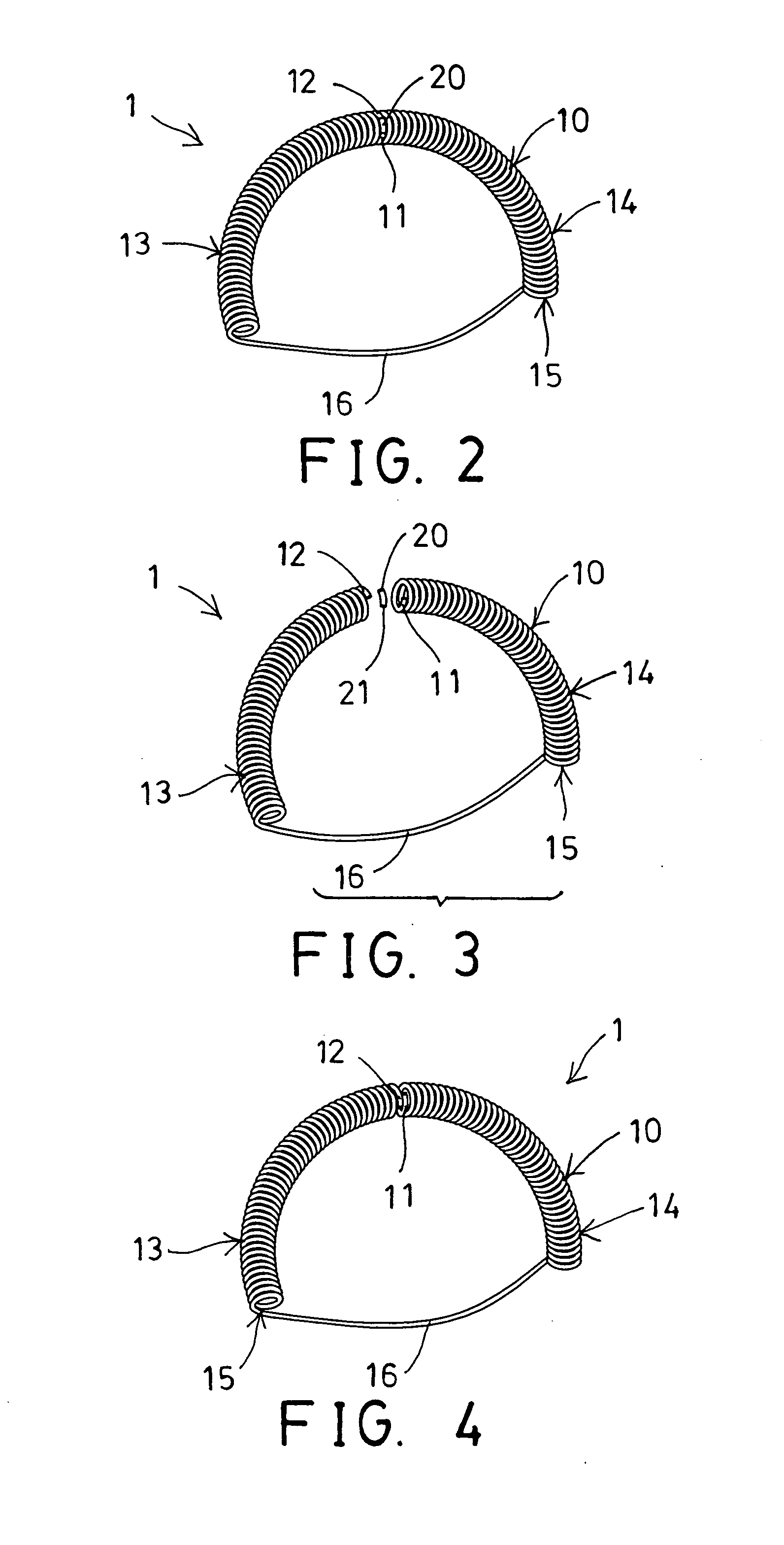 Hair barrette having helical structure