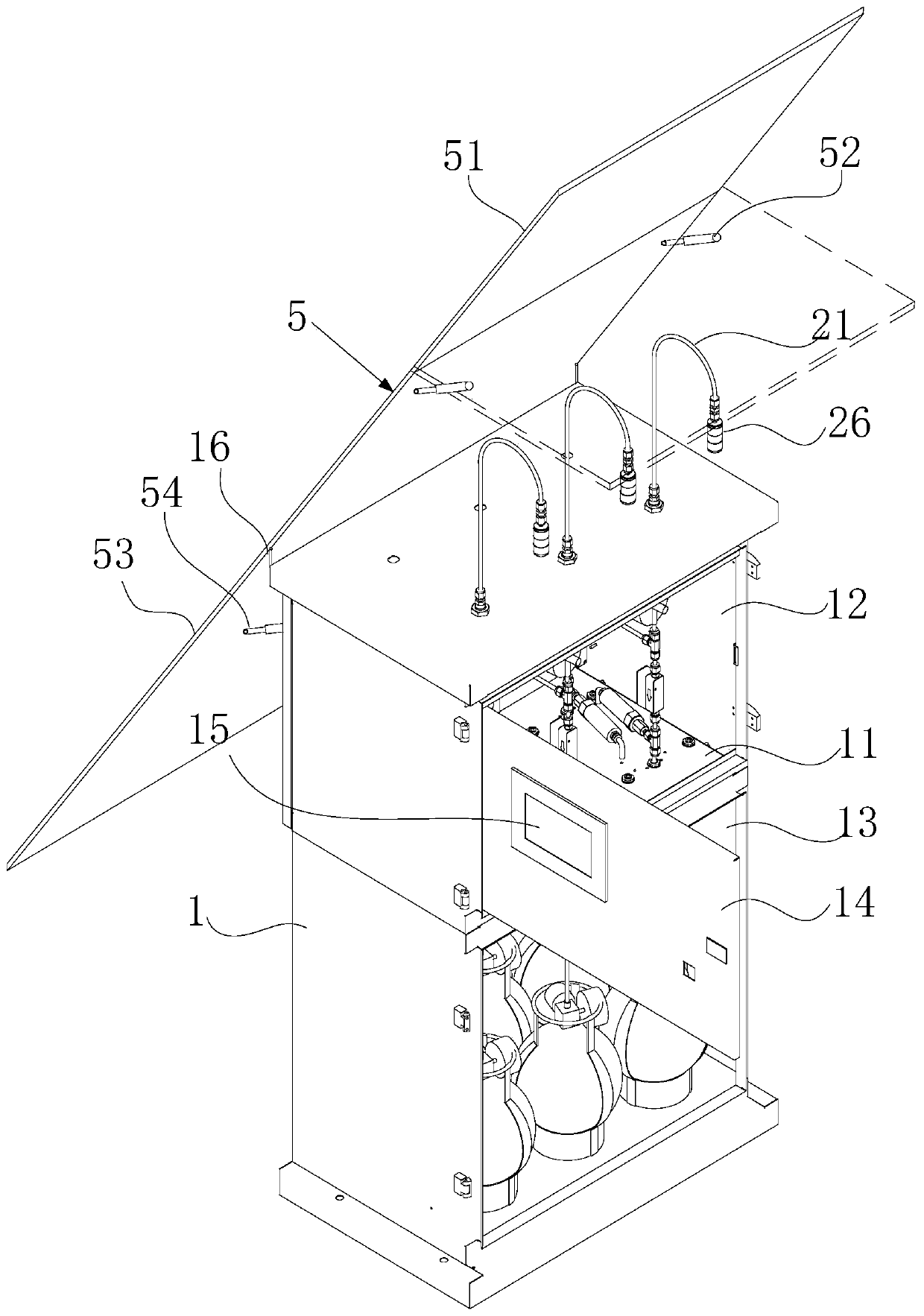 Automatic Summa canister sampling system