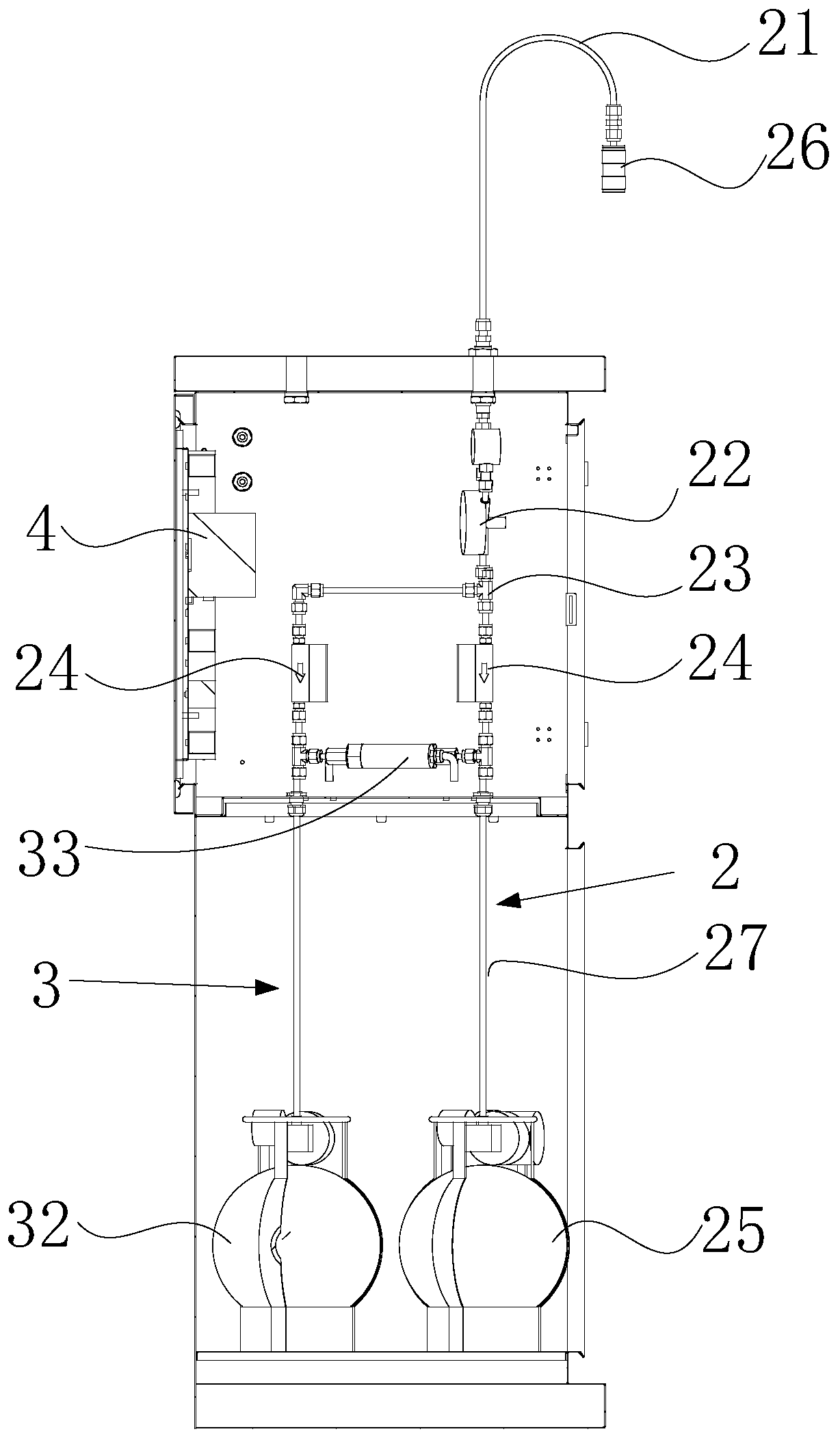 Automatic Summa canister sampling system