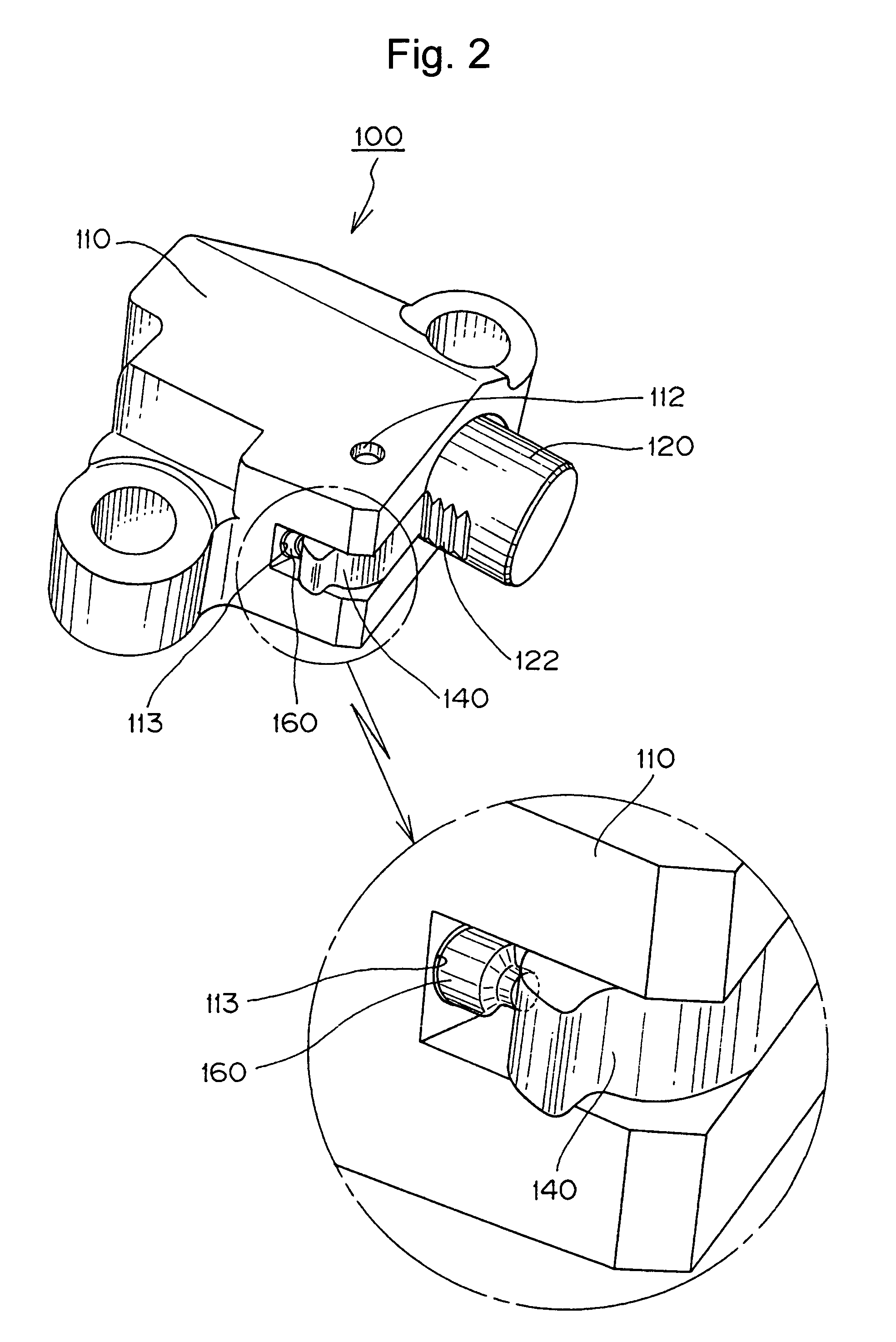 Ratchet type tensioner