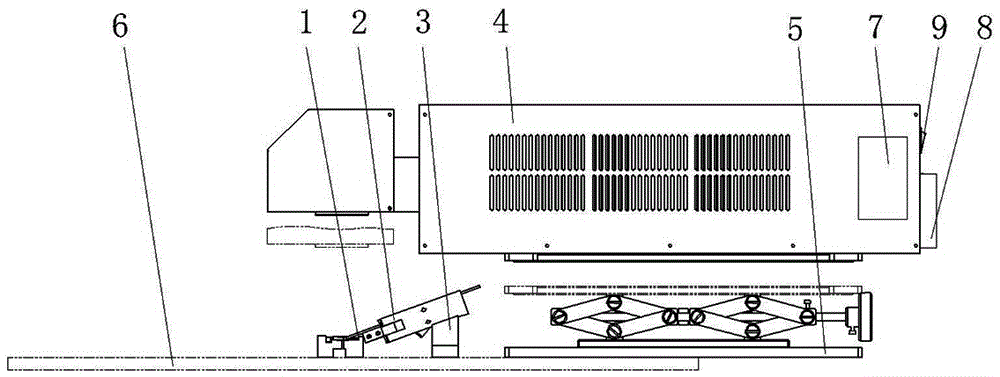 Printing mechanism for manufacturing semiconductor modules and working method thereof