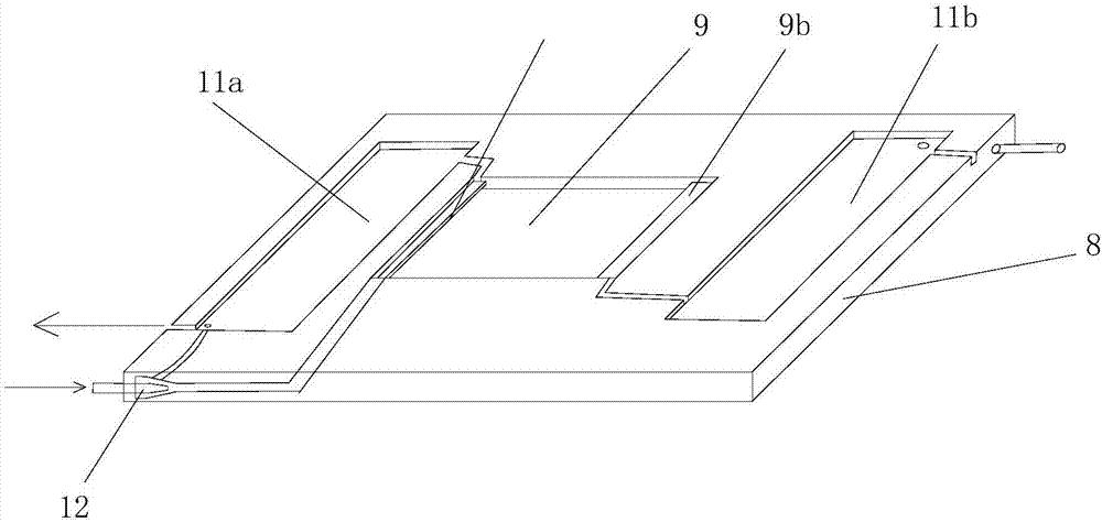 High-power laser diode array throttling micro-evaporation refrigeration heat sink