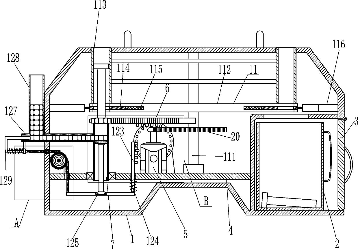 Automatic nut assembling device for corner angle bolt