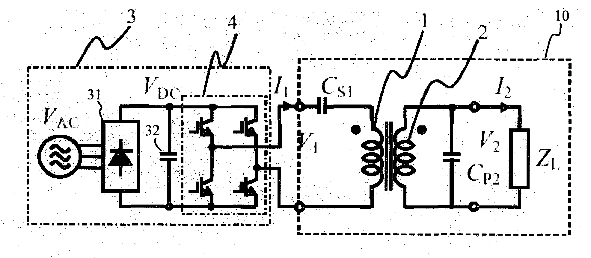 Non-contact power feeder