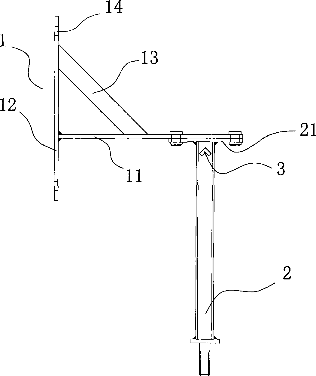 Measuring device for rotary inertia of steering wheel and measuring method thereof