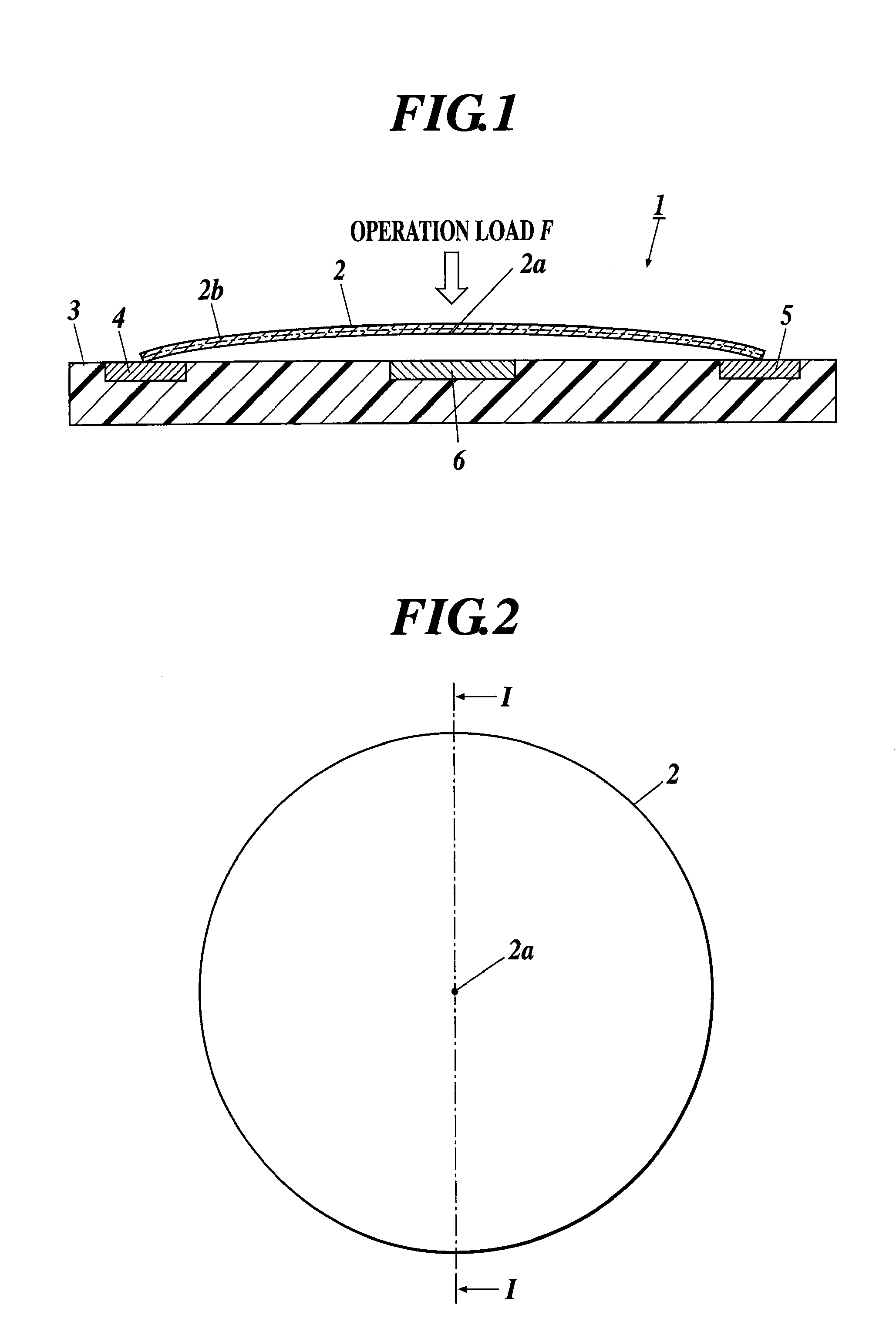 Dome shaped spring and switch